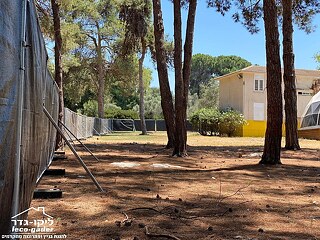 השכרת גדר זמנית מעוגלת עם מסך הסתרה, גבעת חביבה - תמונה: 20