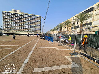 מכירה והתקנה גדר זמנית סטנדרט בכיכר רבין תל אביב - תמונה: 6