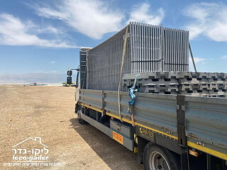 אספקה 203 מ׳ גדר זמנית ייצור חברת ליקו גדר - תמונה: 1