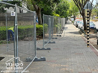 עבודת גידור עבור עיריית נס ציונה - תמונה: 1