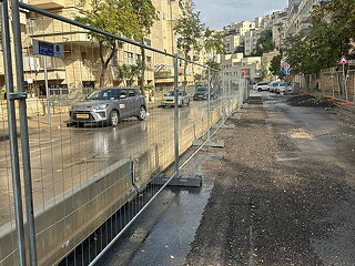פרויקט שביל האופניים ברחוב שאולזון בירושלים - תמונה: 10
