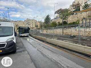 פרויקט שביל האופניים ברחוב שאולזון בירושלים - תמונה: 4