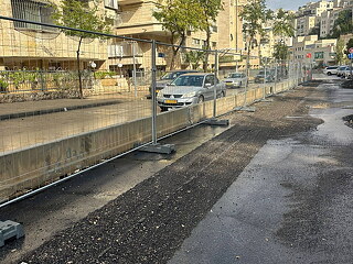 פרויקט שביל האופניים ברחוב שאולזון בירושלים - תמונה: 5