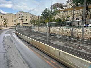 פרויקט שביל האופניים ברחוב שאולזון בירושלים - תמונה: 6