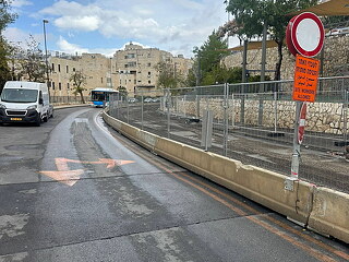 פרויקט שביל האופניים ברחוב שאולזון בירושלים - תמונה: 7