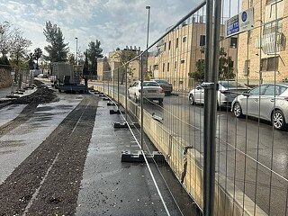 פרויקט שביל האופניים ברחוב שאולזון בירושלים - תמונה: 8